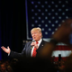 Republican presidential candidate Donald Trump speaks to supporters during a town hall meeting March 14, 2016, at the Tampa Convention Center in Tampa, Fla.
Brian Blanco/Getty Images